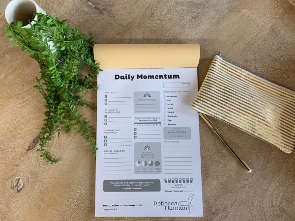 Daily Momentum Planning Pad